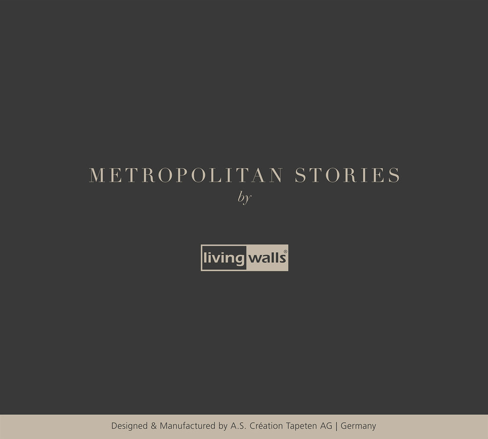 katalog luxusních skladových tapet METROPOLITAN STORIES